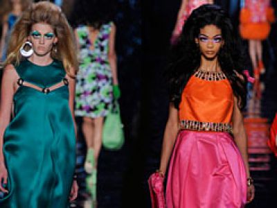 Czy Jogn Galliano wzoruje się na Versace?